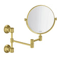 AXOR 42090250 Montreux Shaving Mirror - Brushed Gold Optic