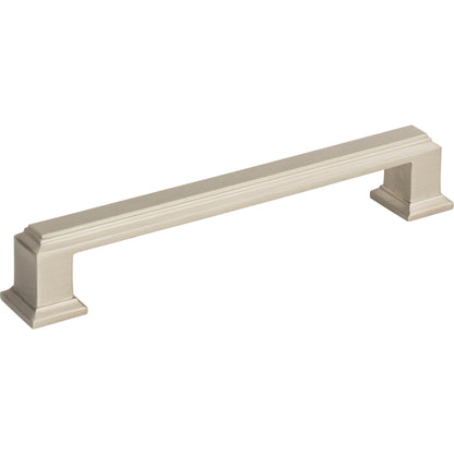 ATLAS 292-BRN Sutton Place 5 1/16" Center to Center Bar Pull - Brushed Nickel