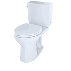TOTO CST453CUF#51 Drake Ii 1G Two-Piece Round 1.0 Gpf Universal Height Toilet - Ebony