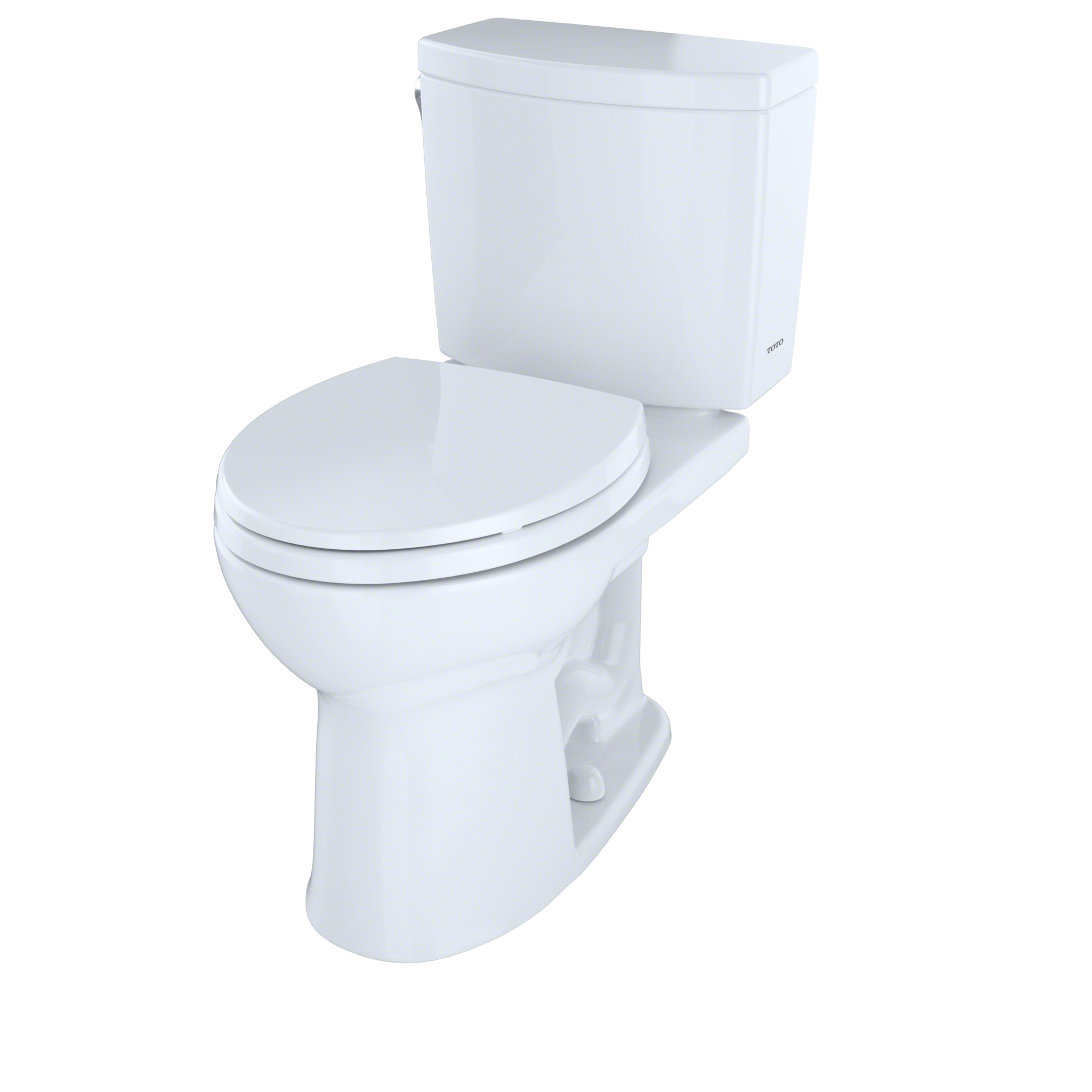 TOTO CST453CUF#51 Drake Ii 1G Two-Piece Round 1.0 Gpf Universal Height Toilet - Ebony