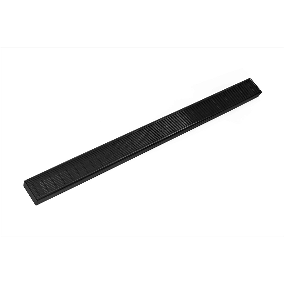 INFINITY DRAIN FXAS 6542 BK FXAS 65 42" FX Series Complete Kit with Wedge Wire Grate in Matte Black