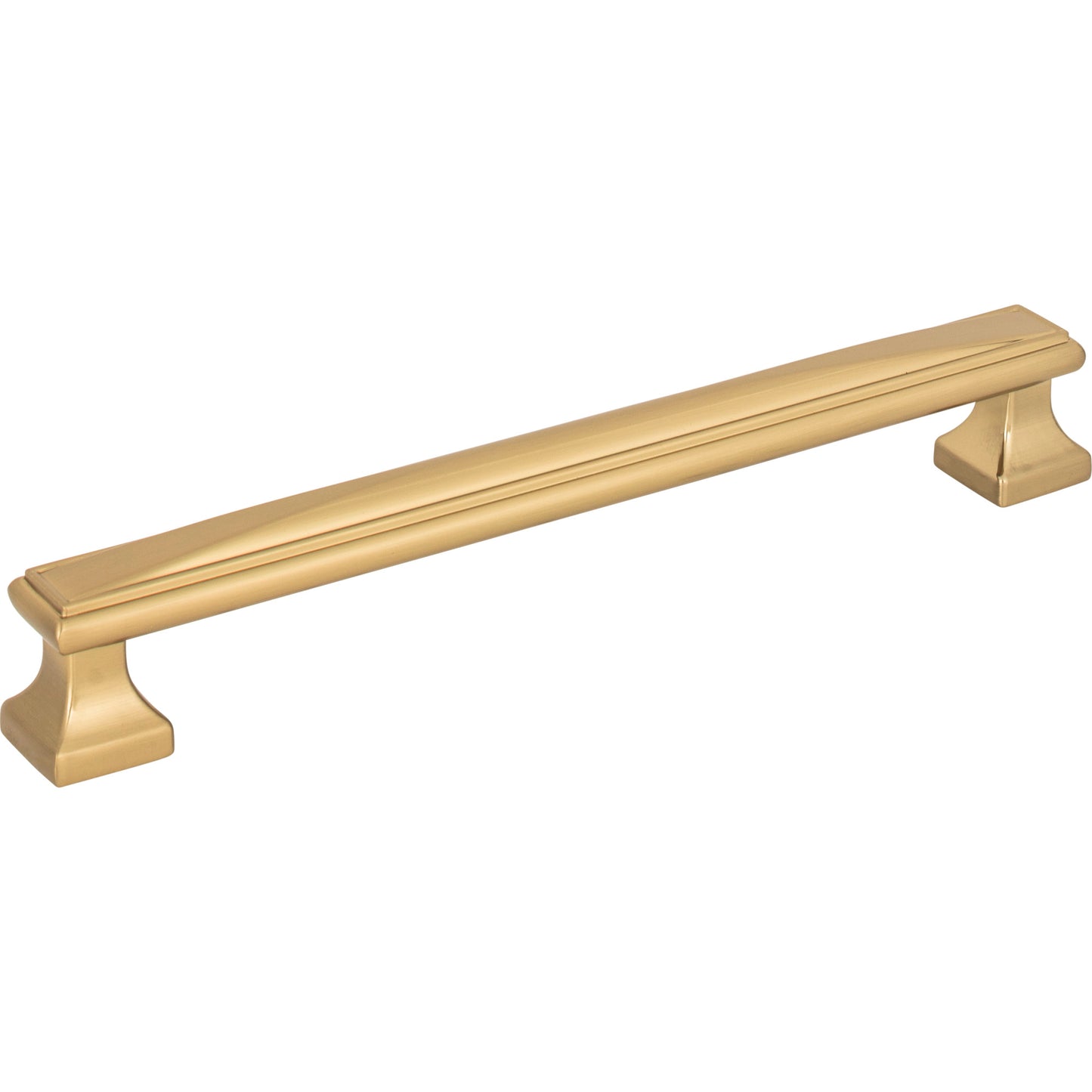 ATLAS 375-WB Wadsworth 7 9/16" Center to Center Bar Pull - Warm Brass