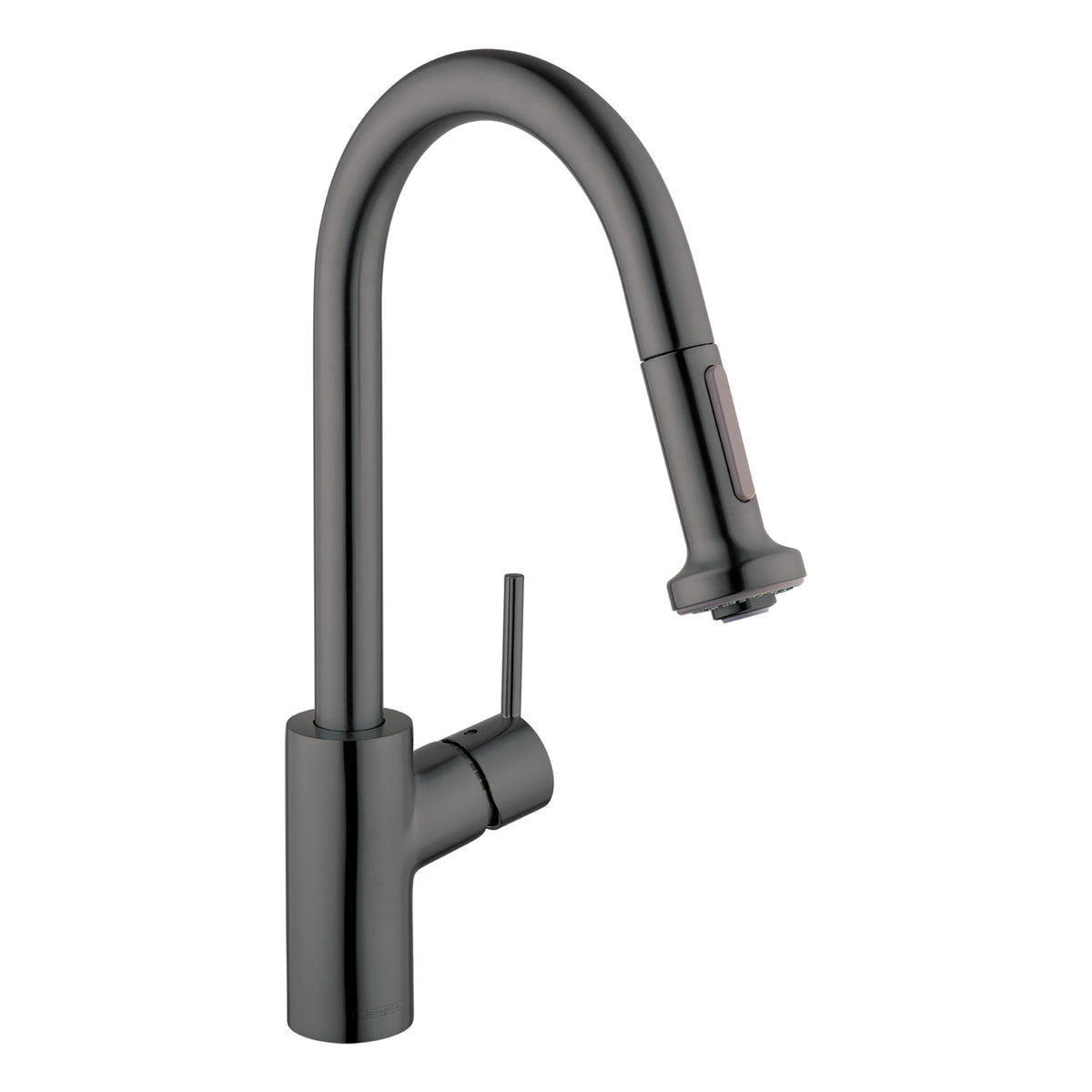 HANSGROHE 14877341 Talis S² HighArc Kitchen Faucet, 2-Spray Pull-Down, 1.75 GPM - Brushed Black Chrome