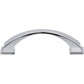 JEFFREY ALEXANDER 944-96PC Roman 96 mm Center-to-Center Arch Pull - Polished Chrome