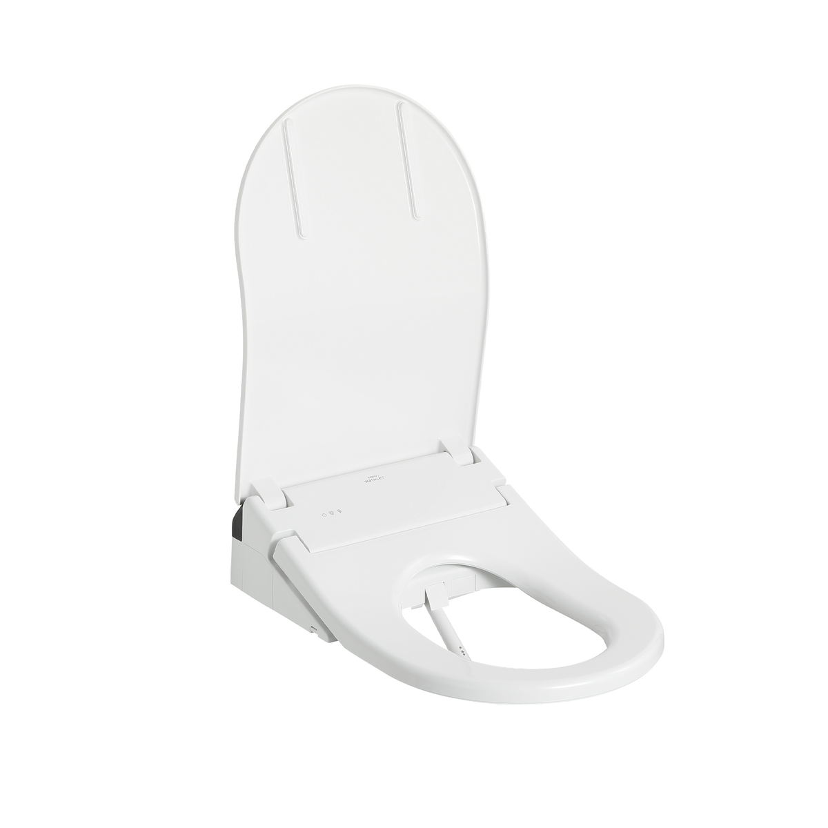 TOTO SW4047AT60#01 Rx Washlet+ Ready Electronic Bidet Toilet Seat With Auto Flush Ready Cotton White - Cotton White