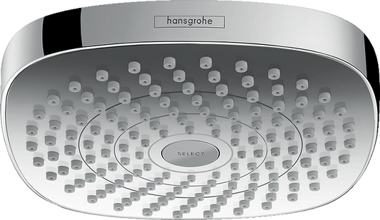 HANSGROHE 04925000 Croma Select E Showerhead 180 2-Jet, 2.5 GPM - Chrome