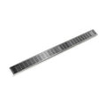 INFINITY DRAIN FXIG 6532 PS FXIG 65 32" FX Series Complete Kit with Perforated Slotted Grate in Polished Stainless