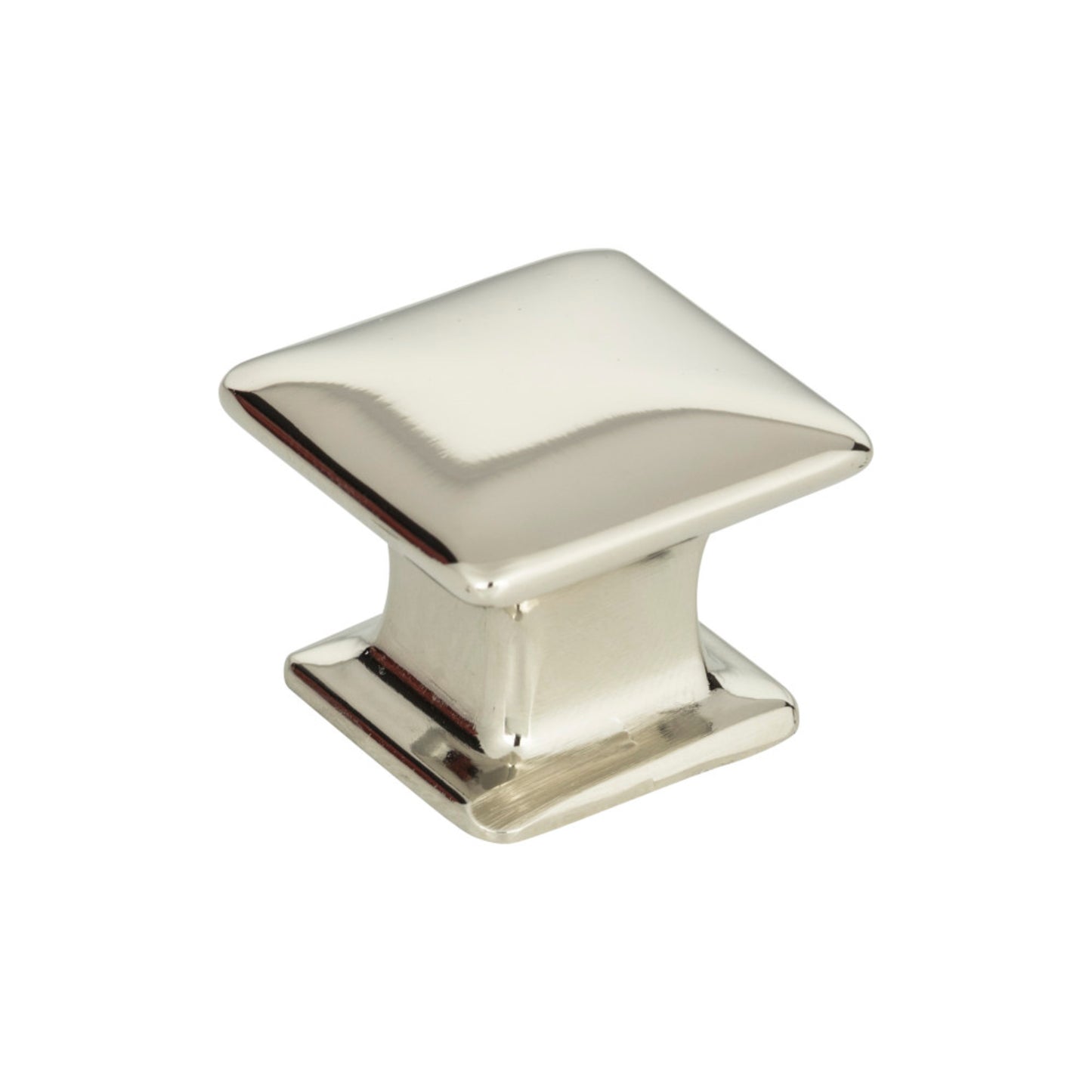 ATLAS 322-PN Alcott 1 1/4" Length Square Knob - Polished Nickel