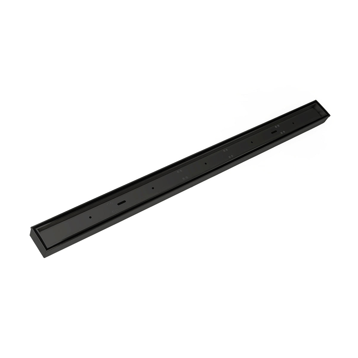 INFINITY DRAIN FXLTIF 6524 BK FXLTIF 65 24" FX Low Profile Series Complete Kit with Tile Insert Frame in Matte Black