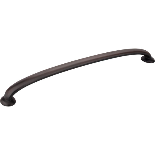 JEFFREY ALEXANDER 650-12DBAC Hudson 12" Center-to-Center Appliance Pull - Brushed Oil Rubbed Bronze