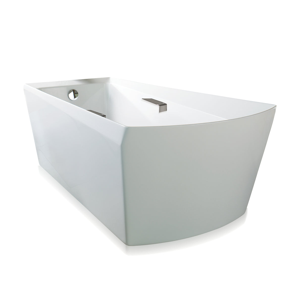 TOTO ABF964N#01DCP Acrylic Soiree Freestanding Soaker - Cotton White