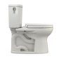 TOTO MS454124CUFG#12 Drake II 1G Two-Piece Elongated 1.0 GPF Universal Height Toilet with CEFIONTECT and SS124 SoftClose Seat , Sedona Beige