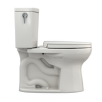 TOTO MS454124CUFG#12 Drake Ii 1G Two-Piece Elongated 1.0 Gpf Universal Height Toilet With Cefiontect And Ss124 Softclose Seat - Sedona Beige