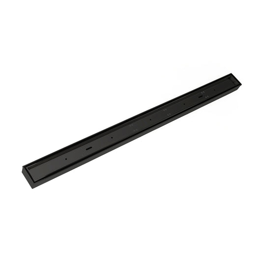 INFINITY DRAIN FXTIF 6540 BK FXTIF 65 40" FX Series Complete Kit with Tile Insert Frame in Matte Black