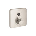 AXOR 36705821 ShowerSelect Thermostatic Trim SoftCube for 1 Function - Brushed Nickel