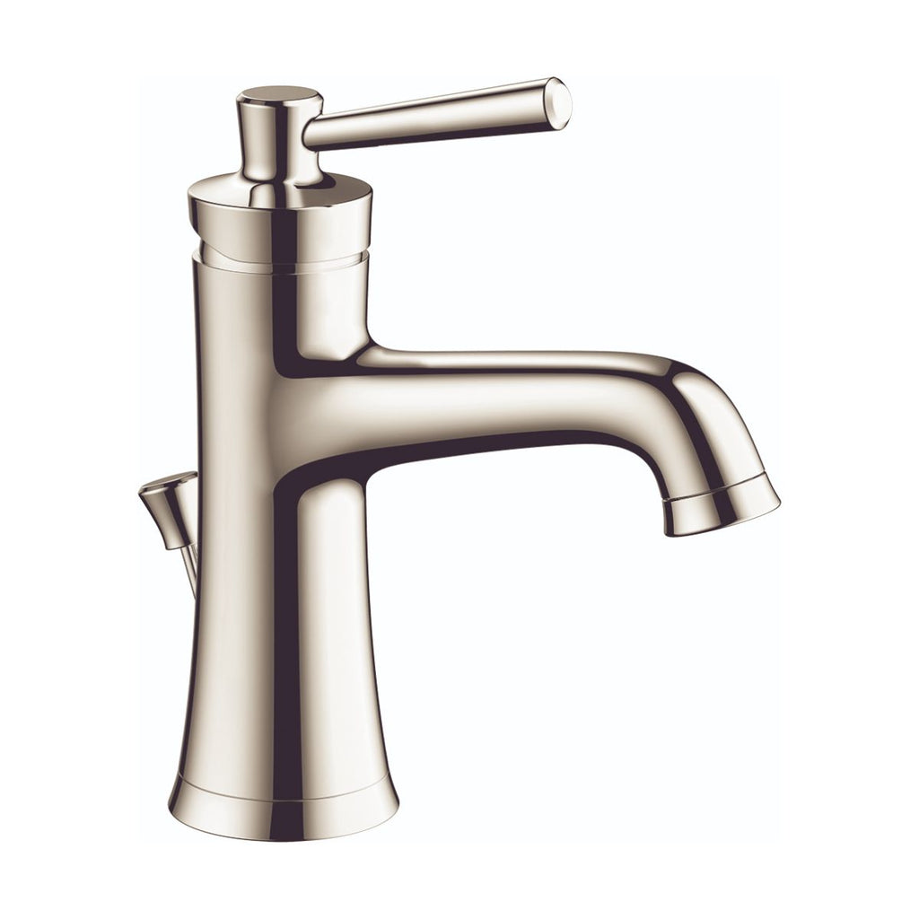 HANSGROHE 04771830 Joleena Single-Hole Faucet 100 with Pop-Up Drain, 1.2 GPM - Polished Nickel