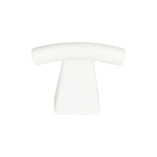 ATLAS 305-WG Fulcrum 1 1/2" Length Bar Knob , High White Gloss