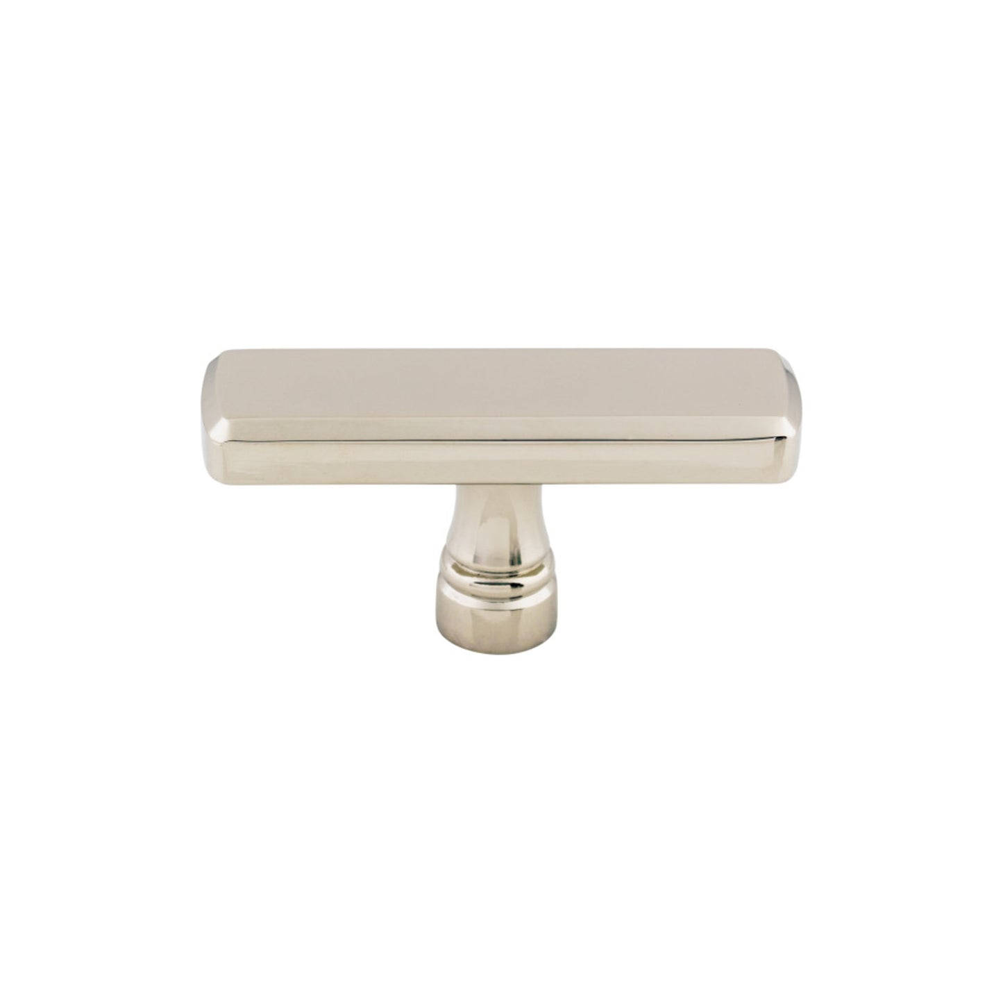 TOP KNOBS TK852PN Kingsbridge 2 3/8" Length Rectangle Knob - Polished Nickel