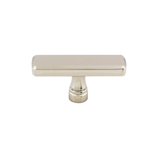 TOP KNOBS TK852PN Kingsbridge 2 3/8" Length Rectangle Knob - Polished Nickel