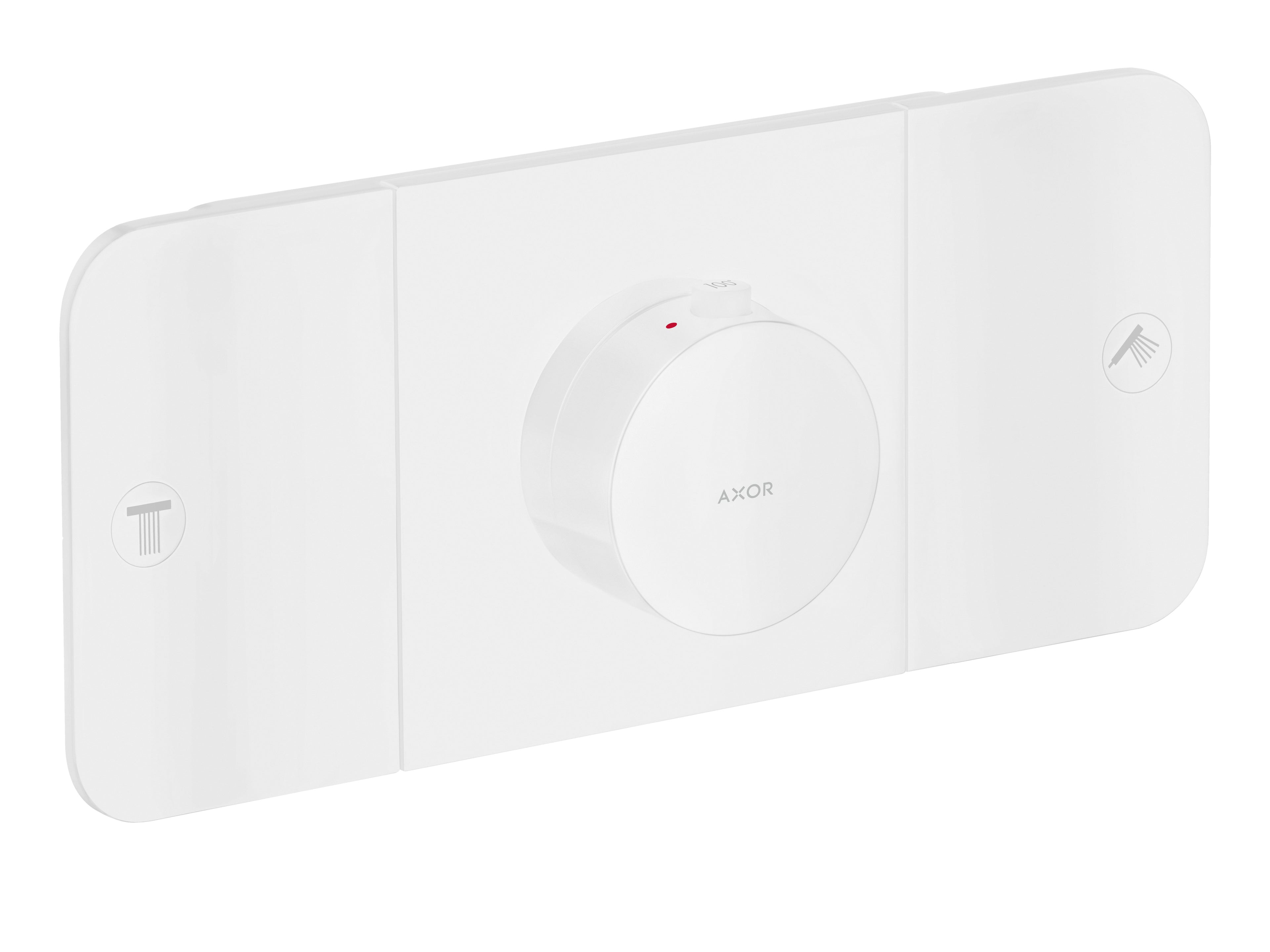 AXOR 45712701 One Thermostatic Module Trim for 2 Functions - Matte White