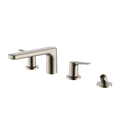 TOTO TBG03202U#BN Gs Four-Hole Deck-Mount Roman Tub Filler Trim With Handshower - Brushed Nickel