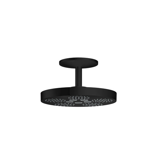 AXOR 48483671 ONE Showerhead 280 2-Jet with Ceiling Mount Trim, 2.5 GPM - Matte Black