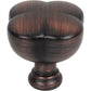 JEFFREY ALEXANDER 686L-DBAC Southerland 1-1/2" Length Round Knob - Brushed Oil Rubbed Bronze