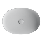 TOTO LT474MT#CMW Kiwami Oval 24 Inch Vessel Bathroom Sink With Cefiontect - Clean Matte