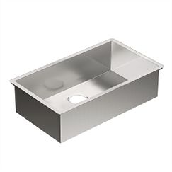 MOEN G18180 1800 Series  Steel 18 Gauge Single Bowl Sink In Stainless