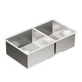 MOEN G18287 Prep 32" Undermount Double Bowl Sink - Stainless