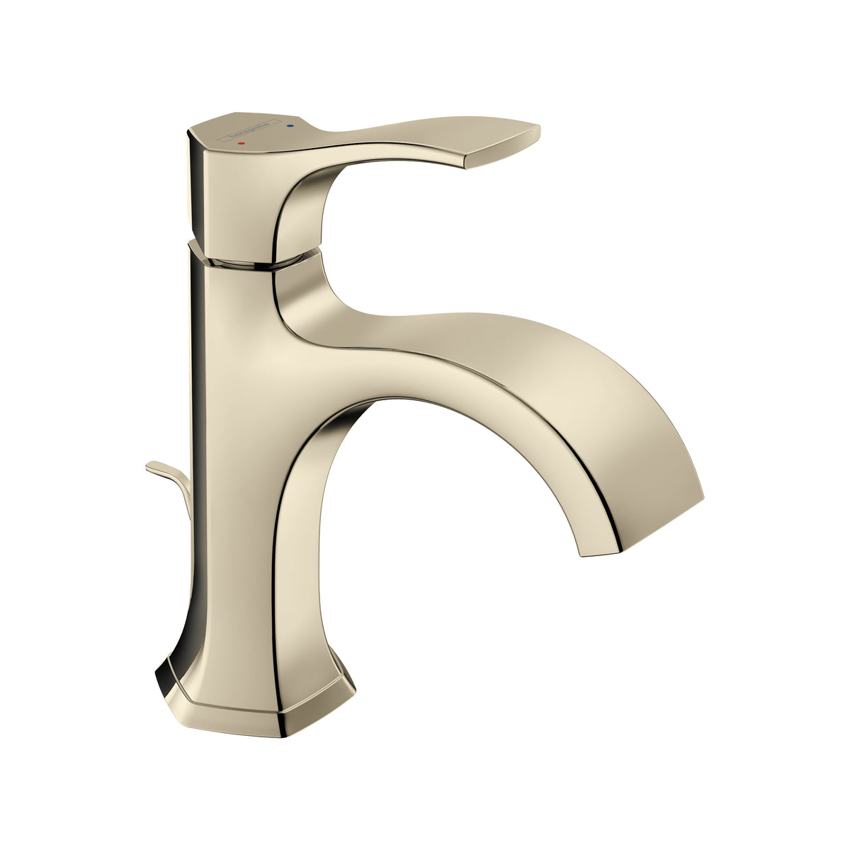 HANSGROHE 04810830 Locarno Single-Hole Faucet 110 with Pop-Up Drain, 1.2 GPM - Polished Nickel