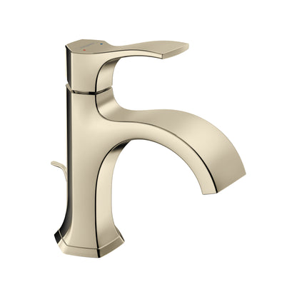 HANSGROHE 04810830 Locarno Single-Hole Faucet 110 with Pop-Up Drain, 1.2 GPM - Polished Nickel