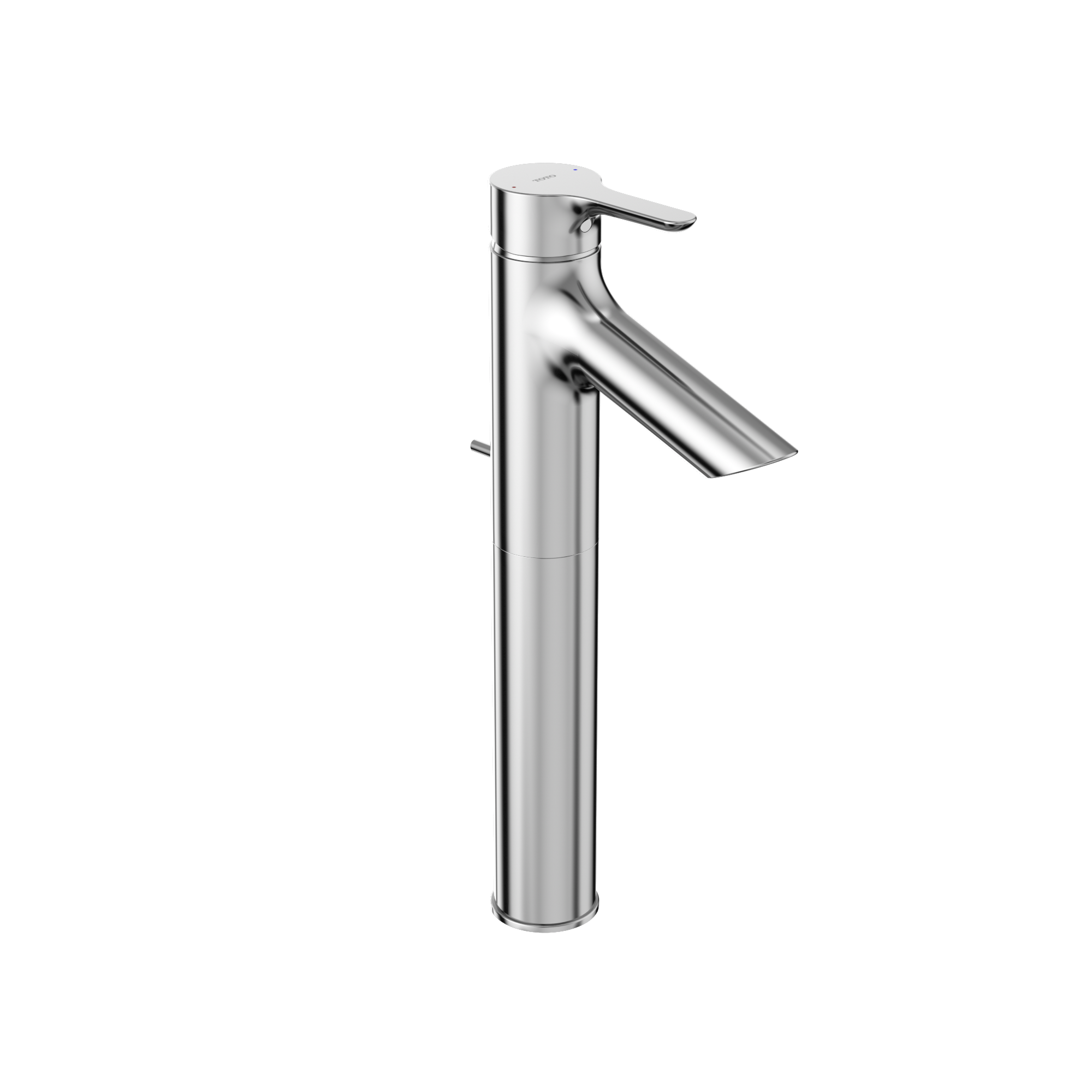 TOTO TLS01307U#CP Tls01307U#Cp Lb Series 1.2 Gpm Single Handle Bathroom Faucet For Vessel Sink With Drain Assembly - Polished Chrome