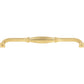 JEFFREY ALEXANDER 278-12BG Audrey 12" Center-to-Center Appliance Pull - Brushed Gold