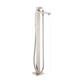 HANSGROHE 74532821 Metropol Freestanding Tub Filler Trim with Loop Handle and 1.75 GPM Handshower - Brushed Nickel