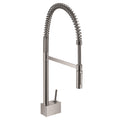 AXOR 10820801 Starck Semi-Pro Kitchen Faucet 2-Spray, 1.75 GPM - Stainless Steel Optic