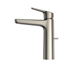 TOTO TLG03303U#PN Gs Series 1.2 Gpm Single Handle Bathroom Faucet For Semi-Vessel Sink With Comfort Glide Technology And Drain Assembly - Polished Nickel