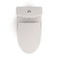 TOTO MS446124CEMGN#11 Aquia IV WASHLET+ Two-Piece Elongated Dual Flush 1.28 and 0.9 GPF Toilet with CEFIONTECT , Colonial White