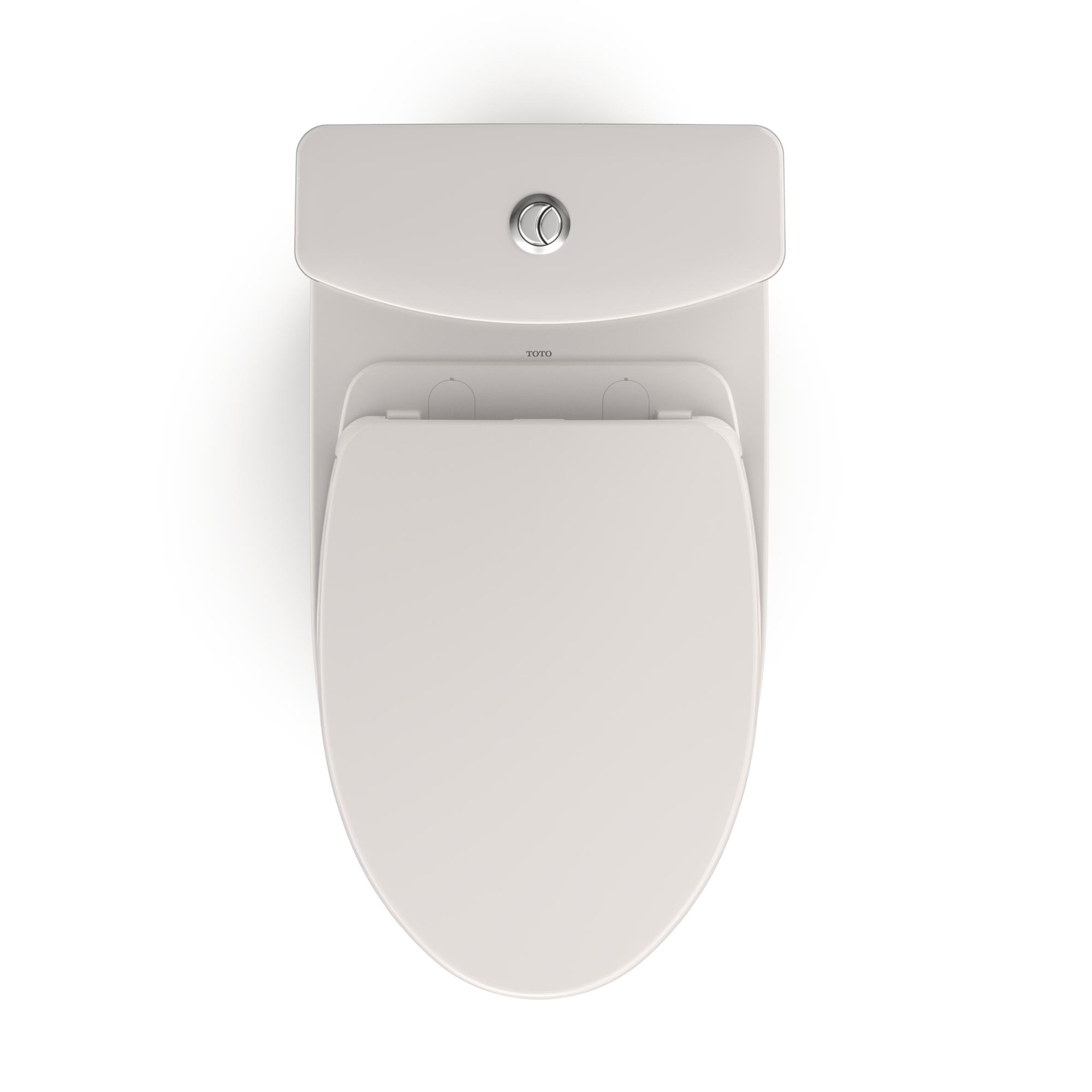TOTO MS446124CEMFGN#11 Aquia Iv Two-Piece Elongated Dual Flush 1.28 And 0.9 Gpf Universal Height Toilet With Cefiontect - Colonial White