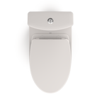 TOTO MS446124CEMGN#11 Aquia Iv Washlet+ Two-Piece Elongated Dual Flush 1.28 And 0.9 Gpf Toilet With Cefiontect - Colonial White