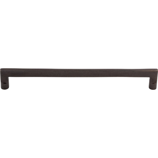 TOP KNOBS M1382 Aspen Flat Sided 18" Center to Center Appliance Pull - Medium Bronze