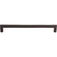 TOP KNOBS M1377 Aspen Flat Sided 12" Center to Center Appliance Pull - Medium Bronze