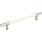 ATLAS 281-WT-BRN Zanzibar 6 5/16" Center to Center Bar Pull - Brushed Nickel