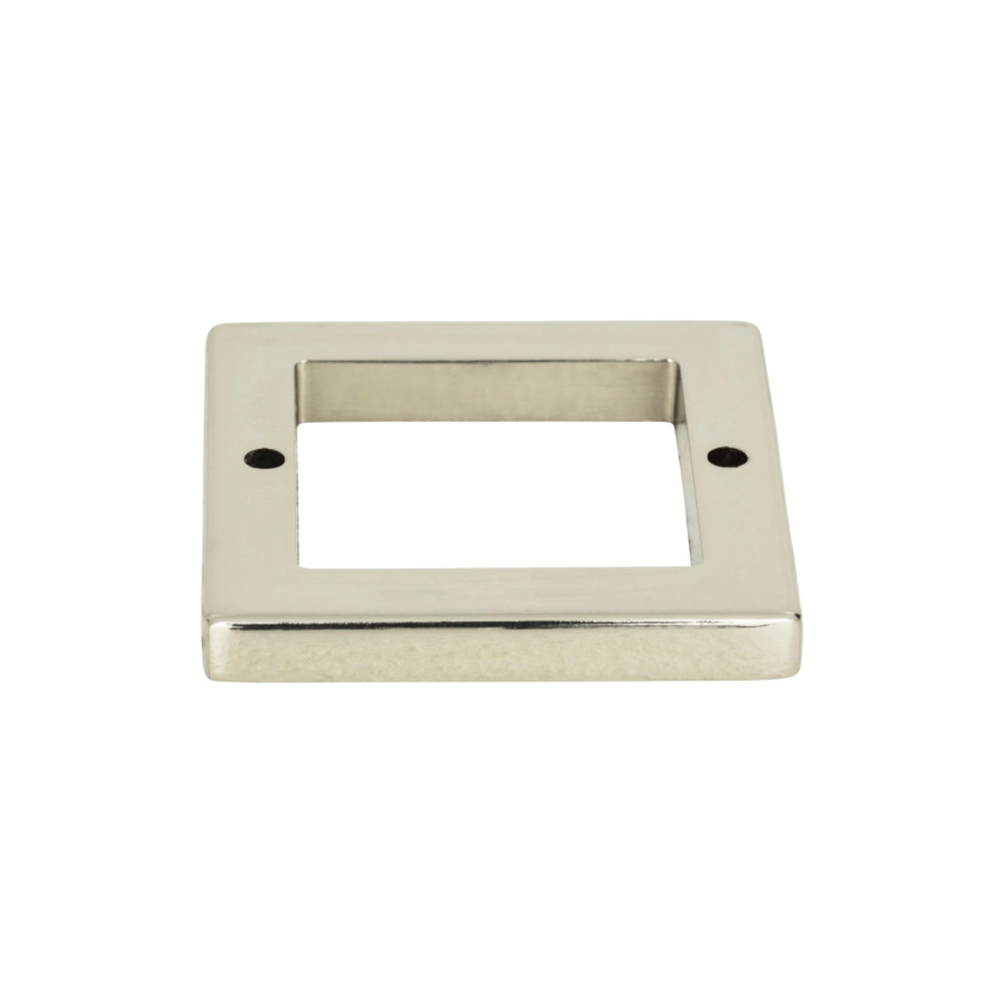 ATLAS 393-PN Tableau Square Pull Backplate , Polished Nickel