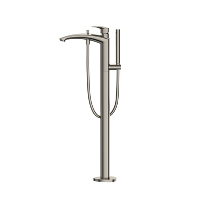 TOTO TBG09306U#PN Gm Single-Handle Free Standing Tub Filler With Handshower - Polished Nickel