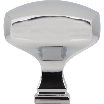 JEFFREY ALEXANDER 278L-PC Audrey 1-3/8" Diameter Square Knob - Polished Chrome
