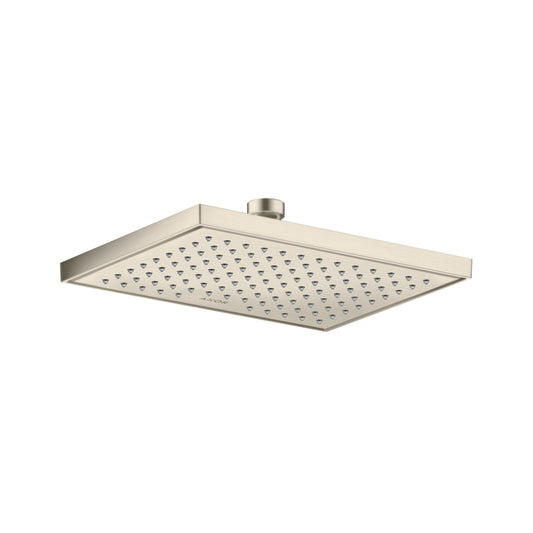 AXOR ShowerSolutions Showerhead Square 245/185 1-Jet, 2.5 GPM in Brushed Nickel