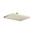 AXOR 35370821 ShowerSolutions Showerhead Square 245/185 1-Jet, 2.5 GPM - Brushed Nickel