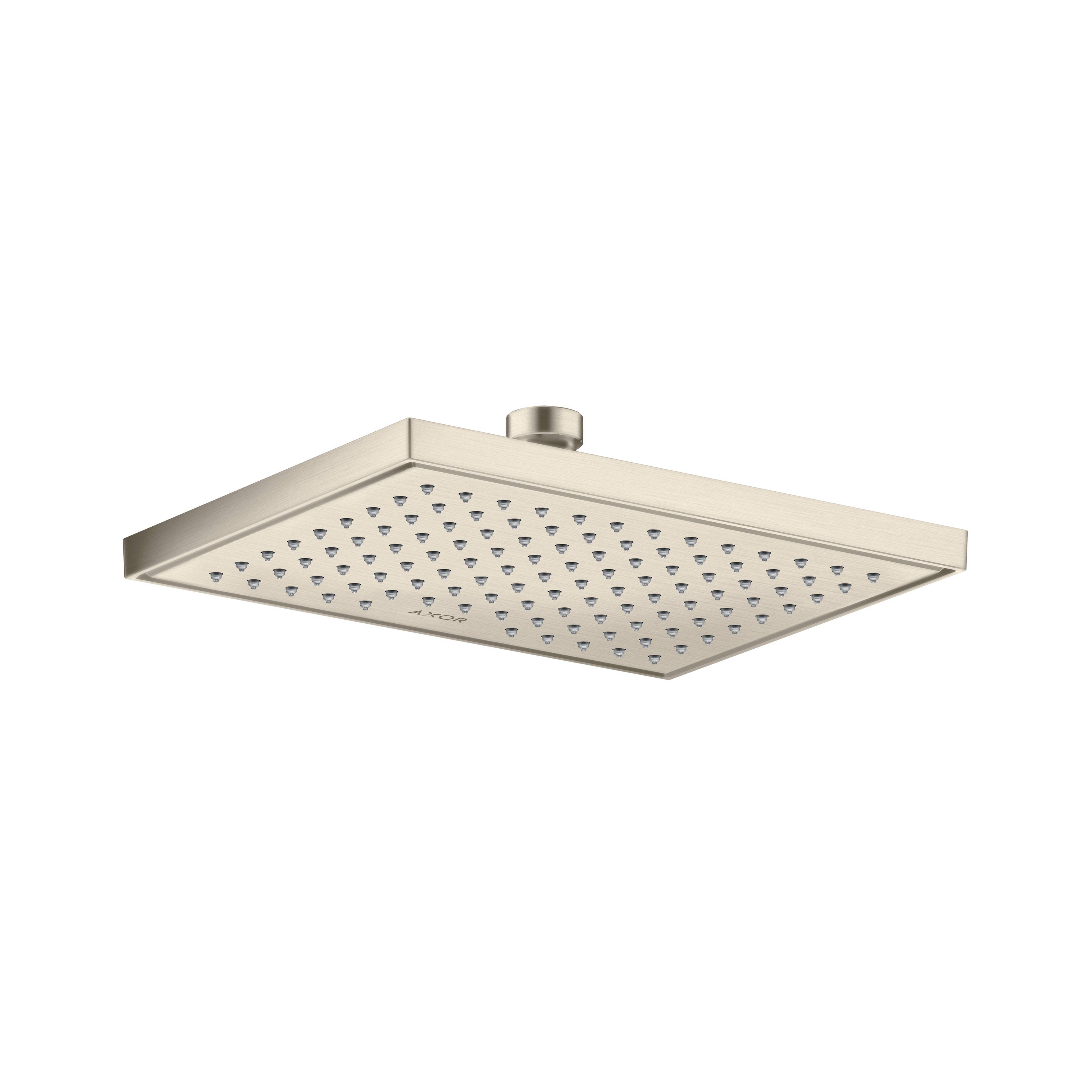 AXOR 35370821 ShowerSolutions Showerhead Square 245/185 1-Jet, 2.5 GPM - Brushed Nickel