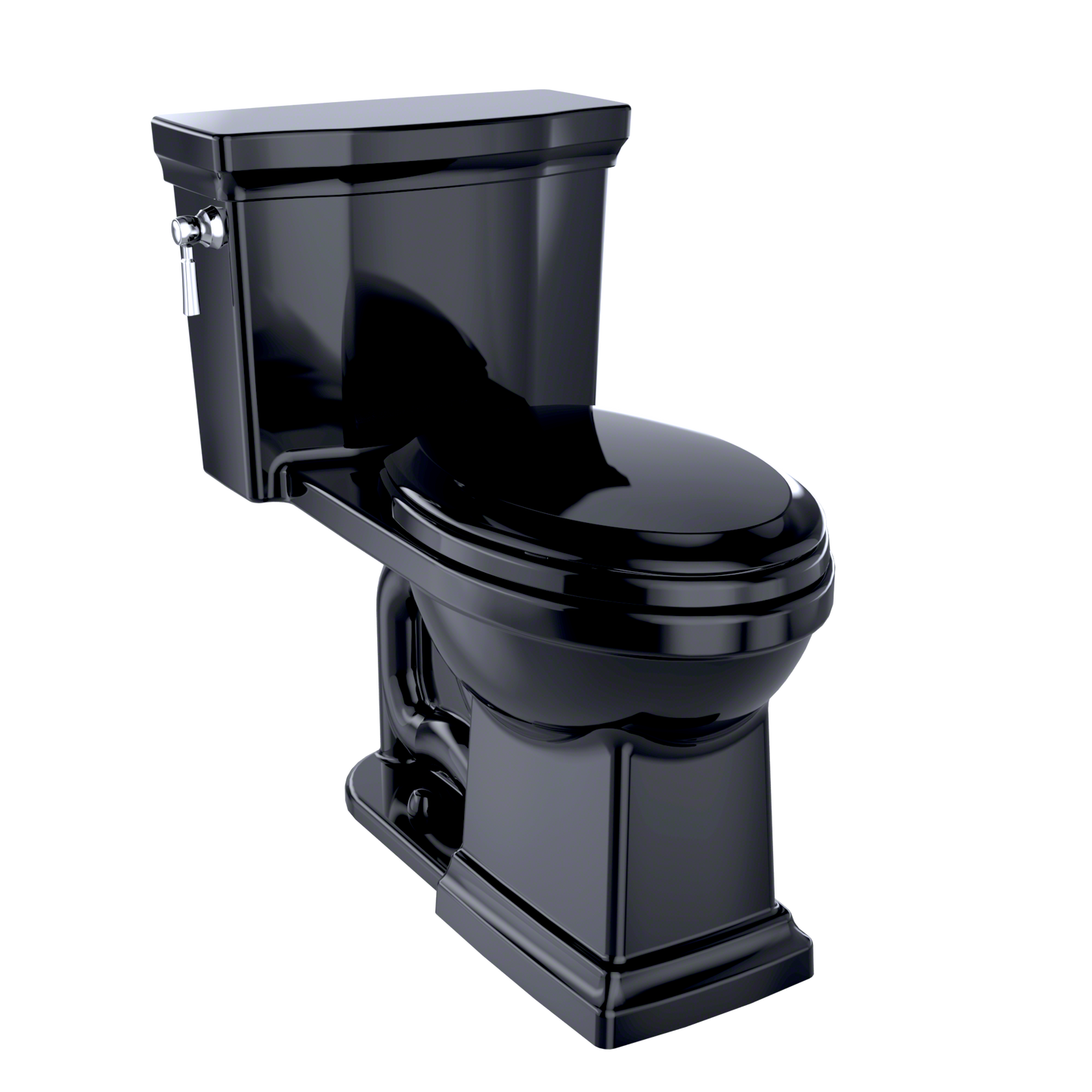 TOTO MS814224CUF#51 Promenade II 1G One-Piece Elongated 1.0 GPF Universal Height Toilet , Ebony